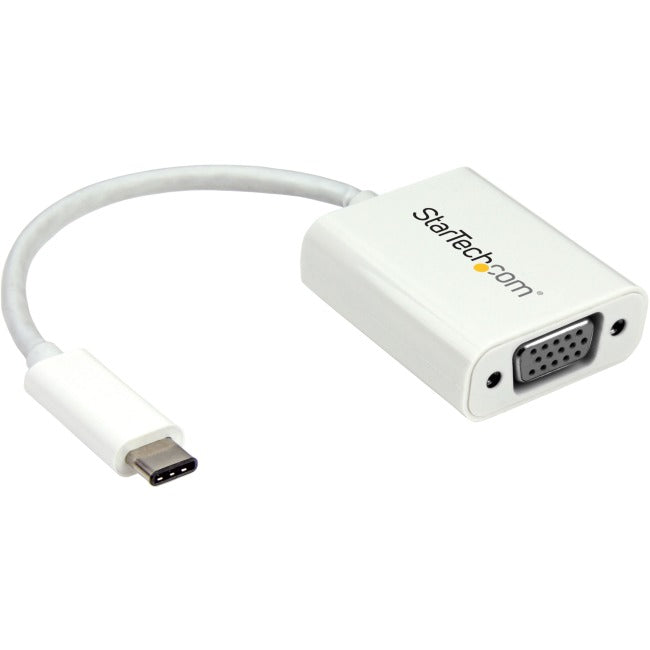 USB-C to VGA Adapter - White USB-C to VGA Adapter - White